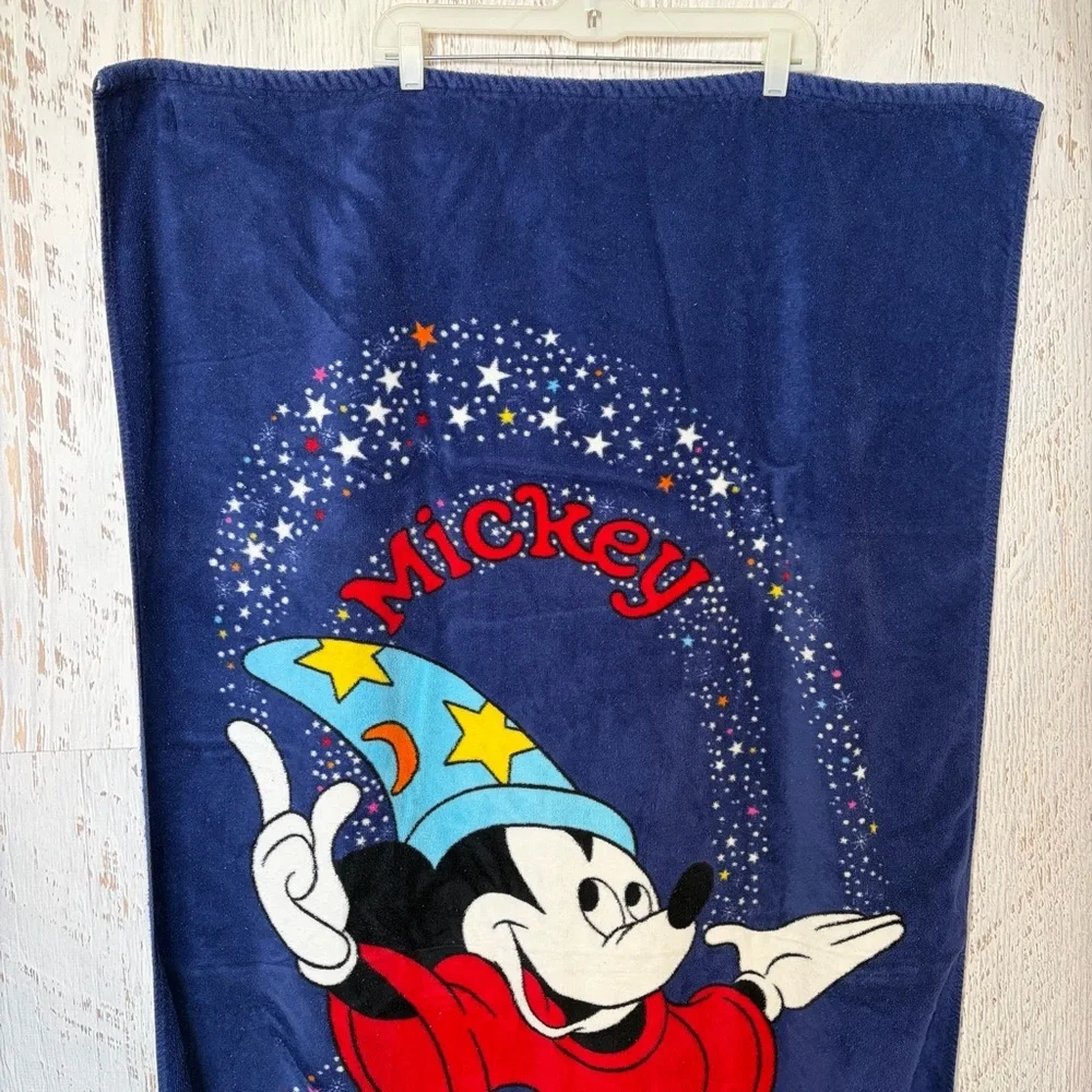 Vintage Mickey 100% Cotton Beach Towel- Disney